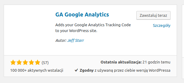 GA google analytics