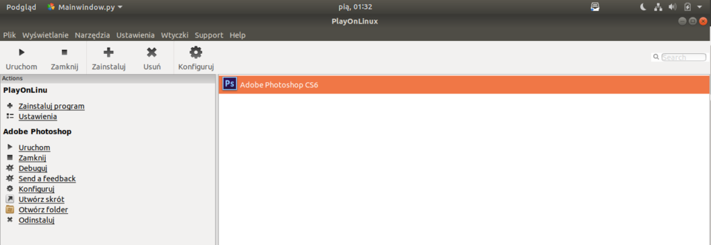 Photoshop wine playonlinux